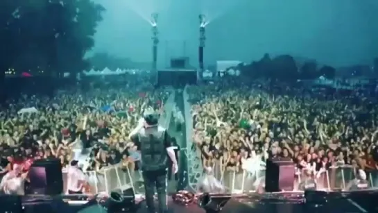 Marilyn Manson - The Beautiful People live at Montreal [Instagram: "Montreal. Killed it"]