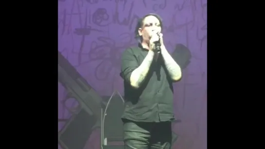 Marilyn Manson - Saturnalia mashup with Lunchbox [live in Tulsa, 27.01.2018]