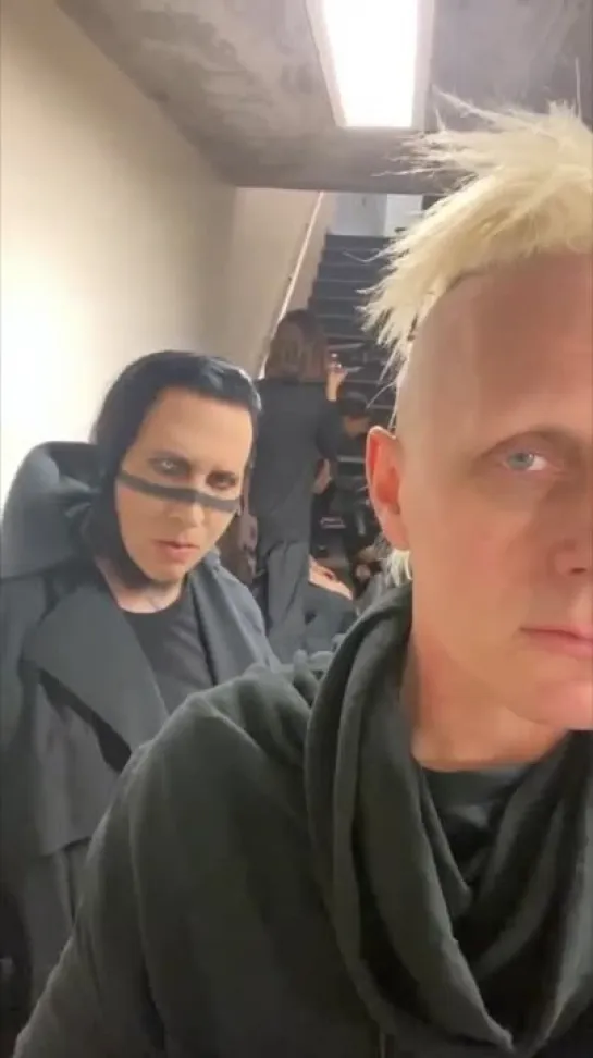 Marilyn Manson, Tim Skold, Kanye West — Backstage from Donda 2 listening party [Miami, 22.02.2022]