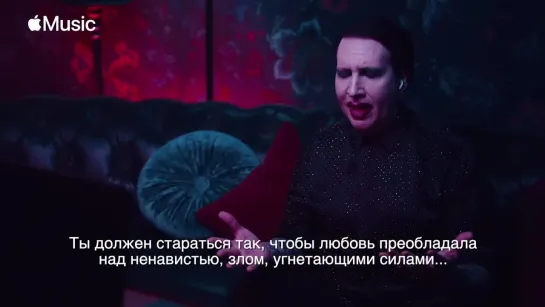 Marilyn Manson - Apple Music 'WE ARE CHAOS' Interview (русские субтитры)