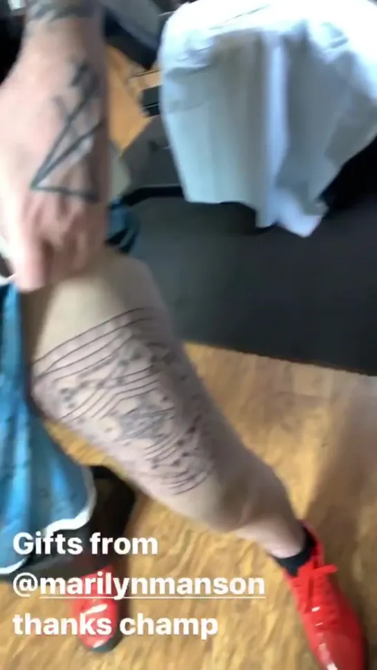 Marilyn Manson's New Tattoo [13.09.2019]