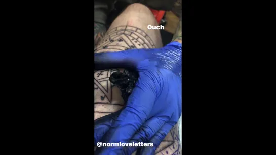 Marilyn Manson's New Tattoo [13.09.2019]