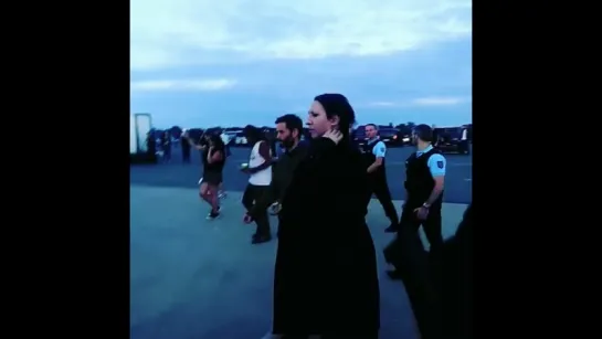 Marilyn Manson backstage at Download Festival in Paris [16.06.2018]