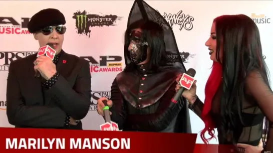 Marilyn Manson and Twiggy Ramirez on the red carpet of APMA [19.07.2016]