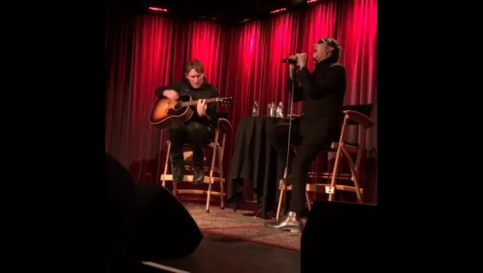 Marilyn Manson & Tyler Bates - Odds of Even [Grammy Museum, 16.10.2015]