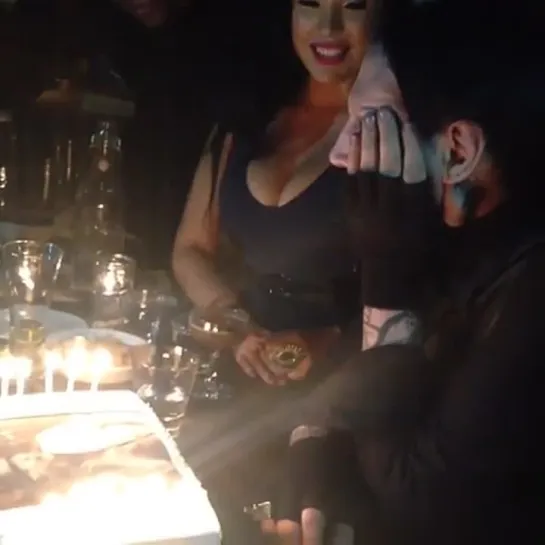 Marilyn Manson's  birthday party (05.01.2015)