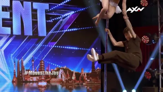 Jay Park Pole Dancing on Asias Got Talent