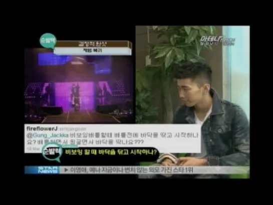 [Interview] 110319 Y-star Jay Park 박재범 순발력 decisive one shot full ver.