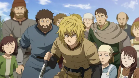 Сага о Винланде | Vinland Saga | 1 сезон | 8 серия (Amber) [BDRip]