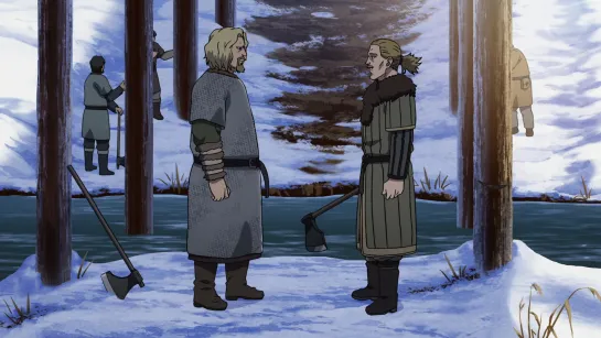 Сага о Винланде | Vinland Saga | 1 сезон | 16 серия (Amber) [BDRip]