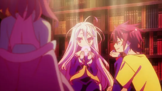 Без игры жизни нет | No game no Life | 1 сезон | 7 серия (KANSAI) [BDRip]