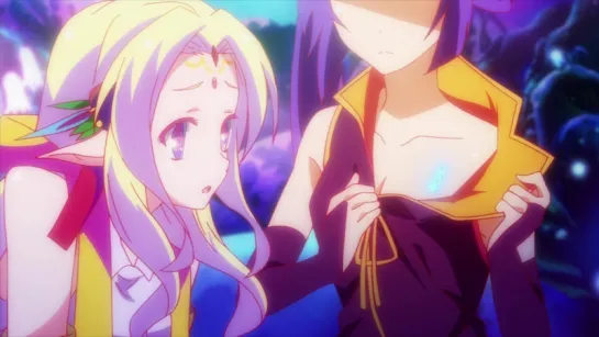 Без игры жизни нет | No game no Life | 1 сезон | 8 серия (KANSAI) [BDRip]