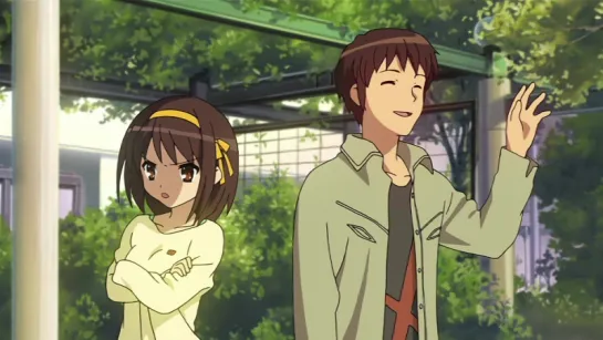 Меланхолия Харухи Судзумии | Suzumiya Haruhi no Yuutsu | 1 сезон | 3 серия (Дубляж Reanimedia) [BDRip]