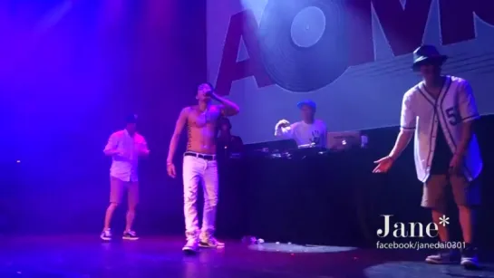 150815 Jay Park - Nothin On You, Taekwondo @AOMG in Taipei by Jane Dai