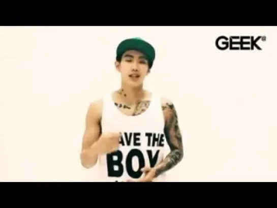 JayPark’s msg for GEEK magazine