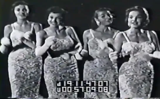 The Chordettes and The McGuire Sisters 50 - 60 гг