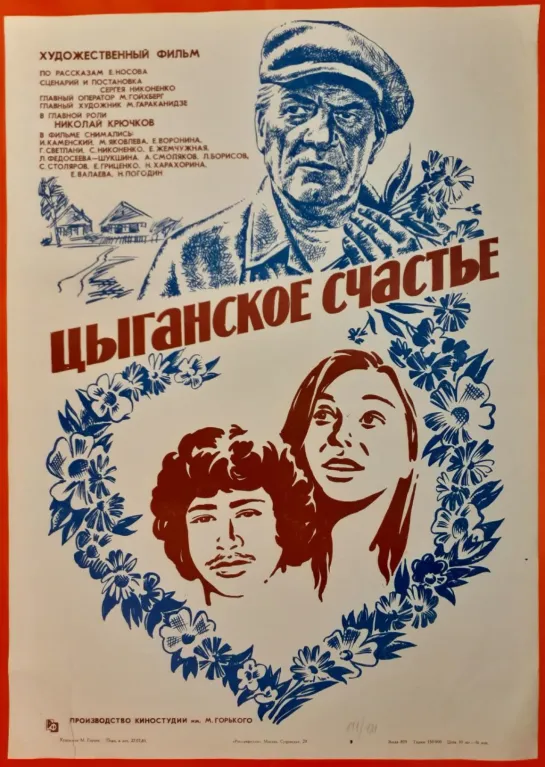 Цыганское счастье. 1981.