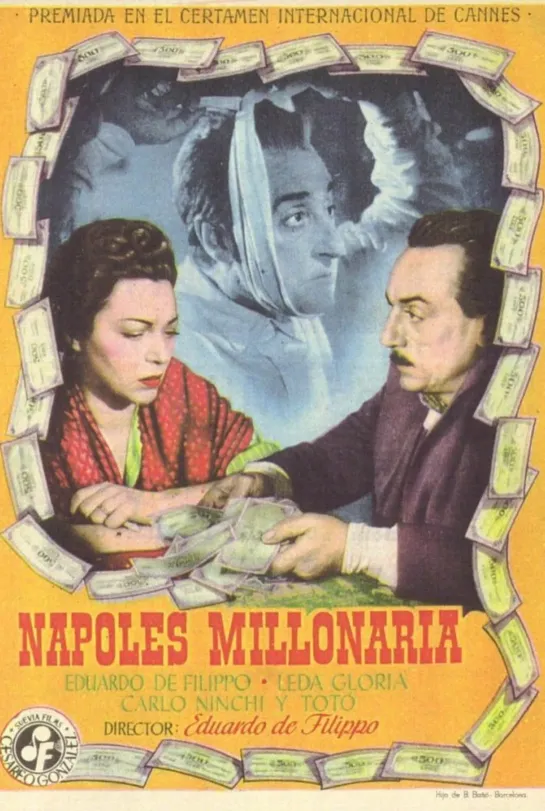 Неаполь - город миллионеров (Napoli milionaria). 1950.