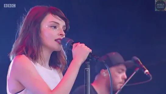 Chvrches. Glastonbury 2016. HD