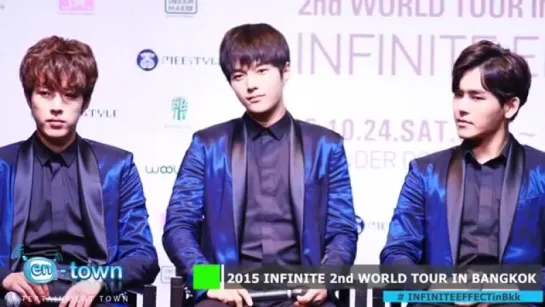 VID | 151023 | Press Conference @ 2nd World Tour «Infinite Effect» in Bangkok