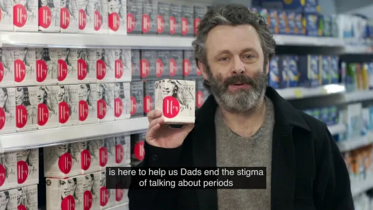 Hey Girls UK #Pads4Dads with Michael Sheen