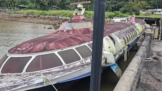 Thailand - Ranong - Abandoned Flying Dolphin