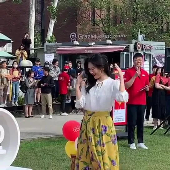 190520 Мероприятие Yogiyo в женском университете Доксон