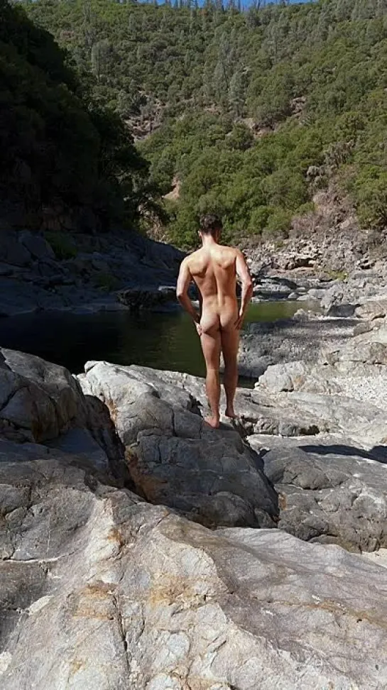 Naked and river