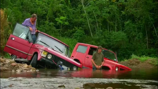 Top Gear - 14 сезон 6 серия. На внедорожниках через джунгли к Тихому океану. Спецвыпуск [перевод Россия 2]