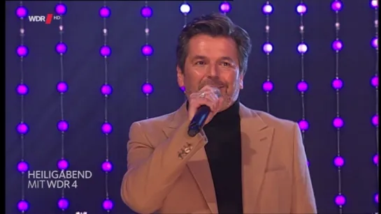 Thomas Anders - Sleigh Ride + Kisses for Christmas ( WDR HD Aachen - Heiligabend mit WDR 4  24.12.2015)