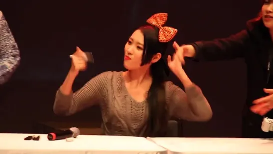 [Fancam] Sunmi singing "If That Were You" | Sinchon Fansign