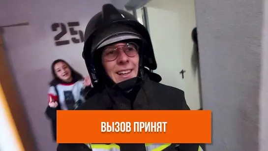 «Вызов принят»! «Фонтанка» покоряет 39 этажей в боёвке пожарного