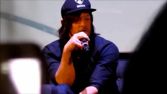 Norman Reedus - 'Conversation' at Montclair Film Festival - May 7, 2016 Creating Daryl Dixon