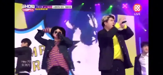 Shindong on Show Champion special ep