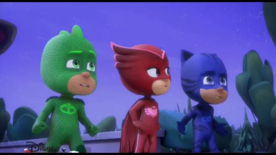 Герои в масках / PJ Masks - 1 сезон 23 серия "Кэтбой и лунный купол/Гекко и камень всесилия" (Русский дубляж - Дисней)