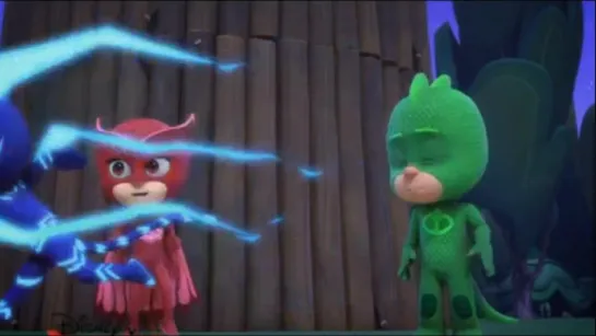 Герои в масках / PJ Masks - 1 сезон 20 серия "Кэтбой в квадрате / Суперчутьё Гекко" (Русский дубляж - Дисней)