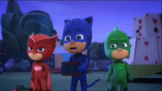 Герои в масках / PJ Masks - 1 сезон 19 серия "Силы Алетт / Бей в барабан, Кэтбой" (Русский дубляж - Дисней)