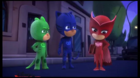 Герои в масках/PJ Masks-1 сезон 18 серия "Сверхзвуковая Алетт/Кэтбой и выстрел липкой липучки" (Русский дубляж-Дисней)