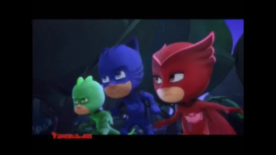 Герои в масках / PJ Masks - 1 сезон 16 серия "Летающий Гекко / Двухколёсное чудо Кэтбоя" (Русский дубляж - Дисней)