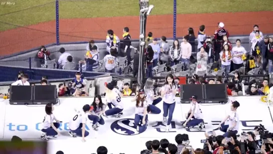 160402 Twice - Like Ooh-Ahh @ LG Twins Baseball match