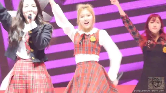 151227 TWICE - Like OOH-AHH (Sana focus) @ SAF(SBS Awards Festival)