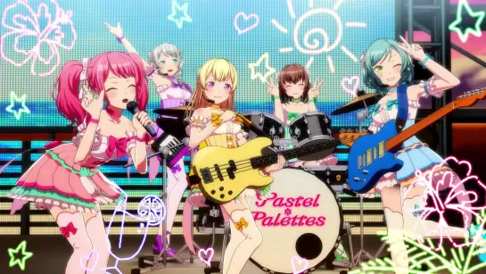 [3D Live] Pastel＊Palettes — Attsuatsu Tokonatsu Love☆Summer!