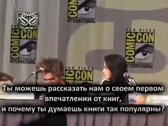 Comic Con 2008, часть1 (русс.суб)