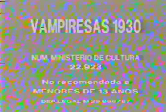 ВАМПИРЫ 1930 (1962) Vampiresas 1930