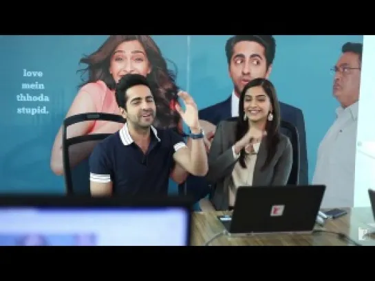 Bewakoofiyaan promotion  @ Live Chat