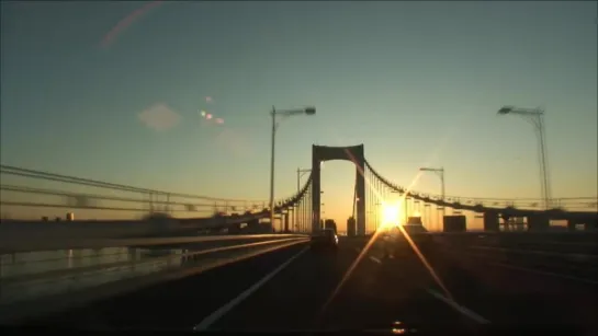 (HD) Tokyo Metropolitan Expressway in the early morning 02