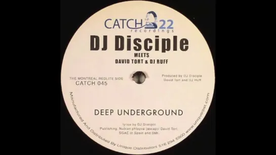 DJ Disciple, David Tort  DJ Ruff - Deep Underground (Original Mix)