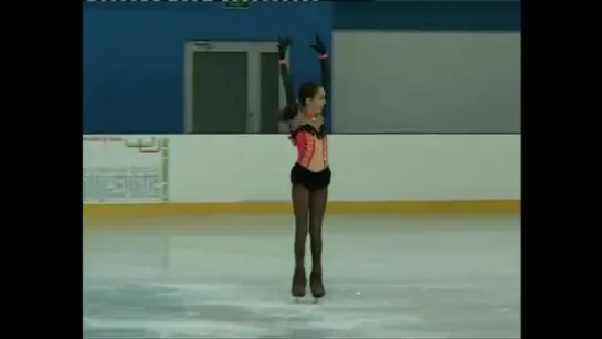 Evgenia Medvedeva - SP, Moscow Championship (Jr), 2012