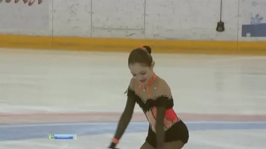 Evgenia Medvedeva - SP, Russian Nationals, 2011-2012 (full HD)