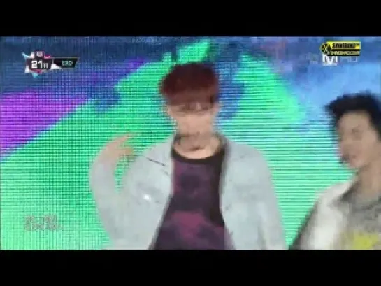 [VIDEO] 130808 EXO -  Growl @ M!Countdown